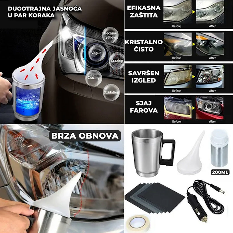 Set za polimerizaciju farova