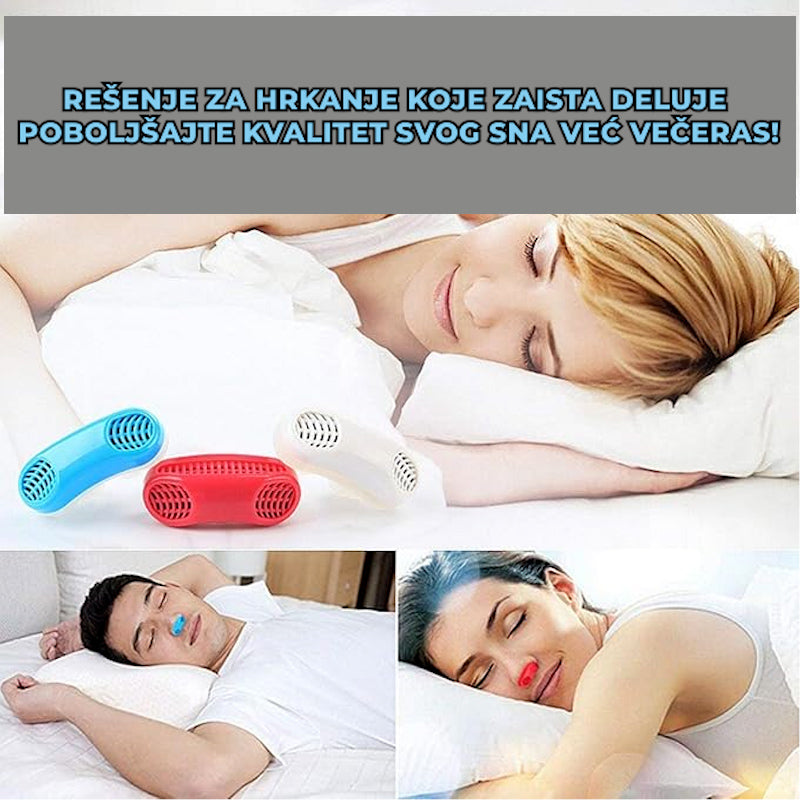 Rešite se hrkanja lako i brzo – miran san za vas i vaše bližnje! 1+1 GRATIS