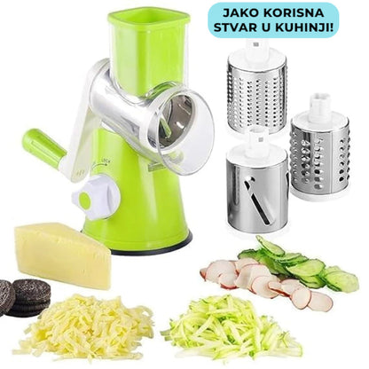 Seckalica za povrće sa 3 okrugla noža