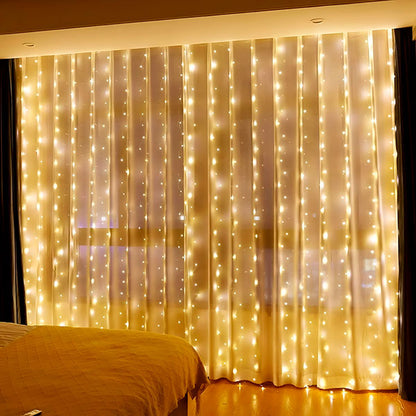 3D LED Zavese – Magično Osvetljenje za Svaku Priliku! ✨🎄