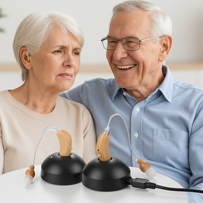 Slušajte jasno, živite bolje – Revolucionarni PUNJIVI SLUŠNI APARAT! - USB punjenje!